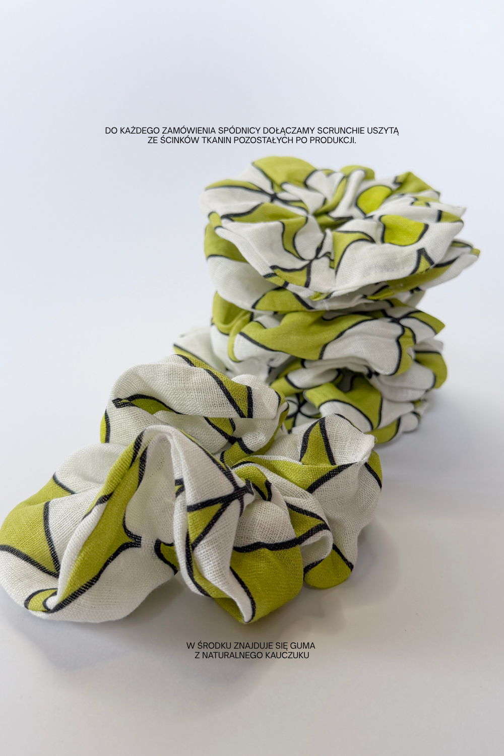 Kopertowa spódnica 100% LEN PRZYTULIA WRAP